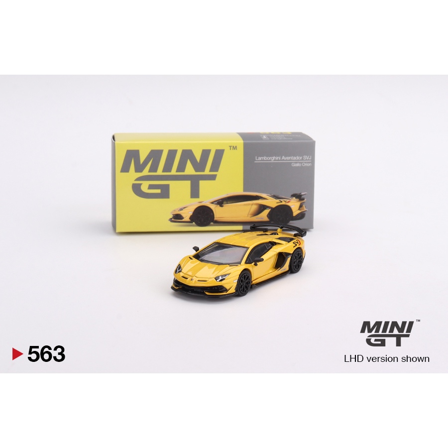 ⭐️ STAR GOLD 積金 ⭐️ MINI GT #563 Lamborghini Aventador SVJ 黃