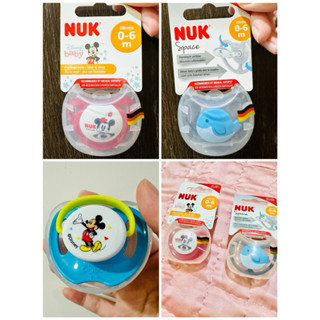 NUK SPACE 米奇 米妮 鯨魚 超透氣 矽膠 安撫奶嘴 0-6m 新生兒 迪士尼 奶嘴 嘴嘴 disney 德國