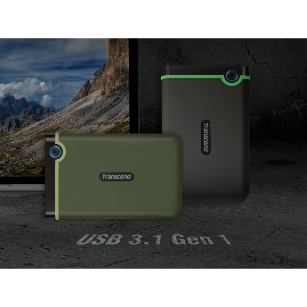 平廣 送袋 公司貨保固3年 創見 Transcend StoreJet 25M3 2TB 可攜式 外接式硬碟