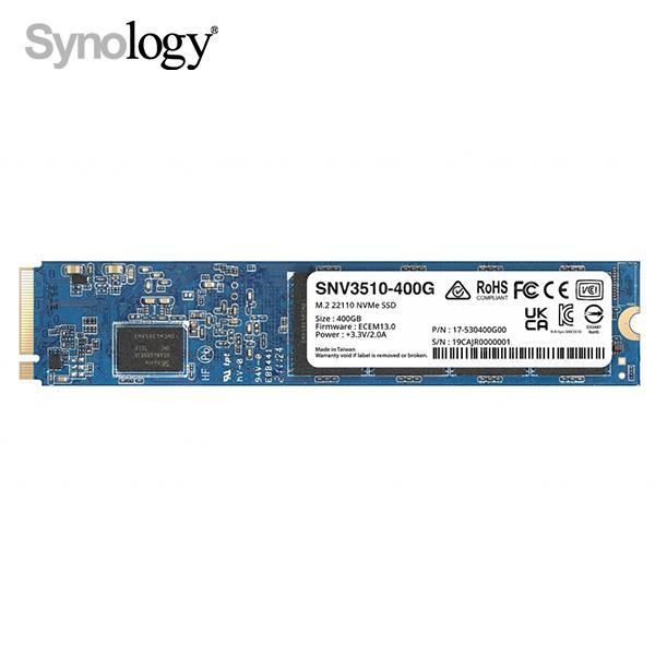 Synology 群暉 原廠企業級固態硬碟 400G  M.2 22110 SSD (SNV3510-400G)
