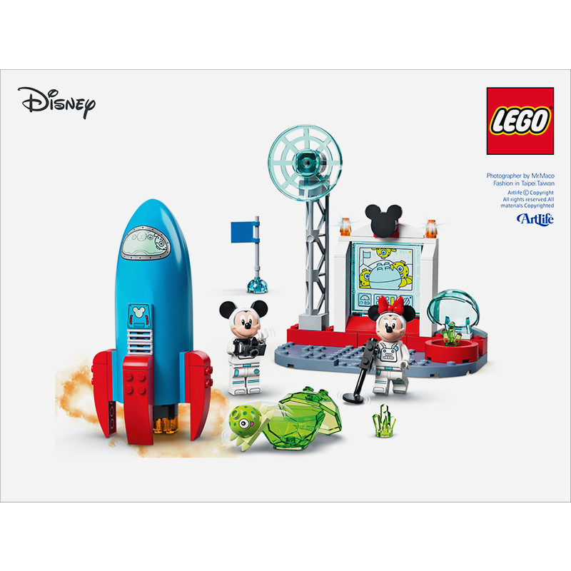 Artlife ㊁ LEGO 10774 Mickey Minnie Rocket Space 米奇 太空人 火箭組