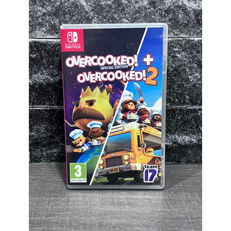 Ns Switch 煮過頭 1+2 合輯 Overcooked (中日英版）