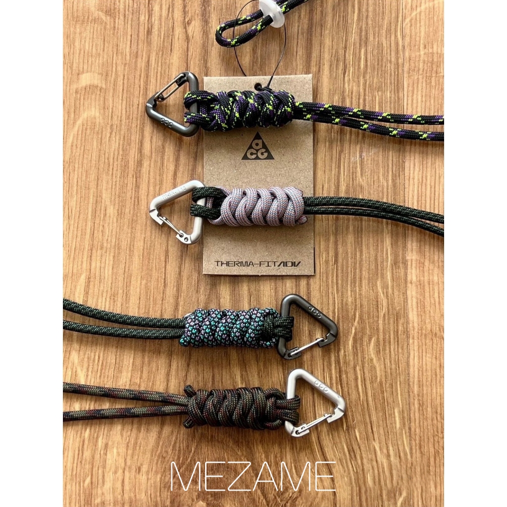 [MEZAME] ACG Phone Strap 手機繩 手機背帶 降落傘繩 iphone15 手機繩 (4色・代購)