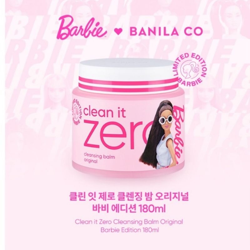 現貨 韓國✈️ Banila.Co Zero  芭比限量款 卸妝霜180ml／效期到2026