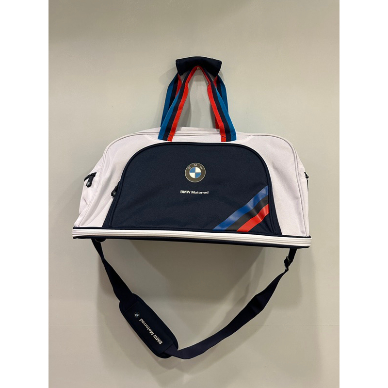 BMW 白色 藍色 旅行袋 行李袋 手提袋 置物袋 高爾夫球提袋
