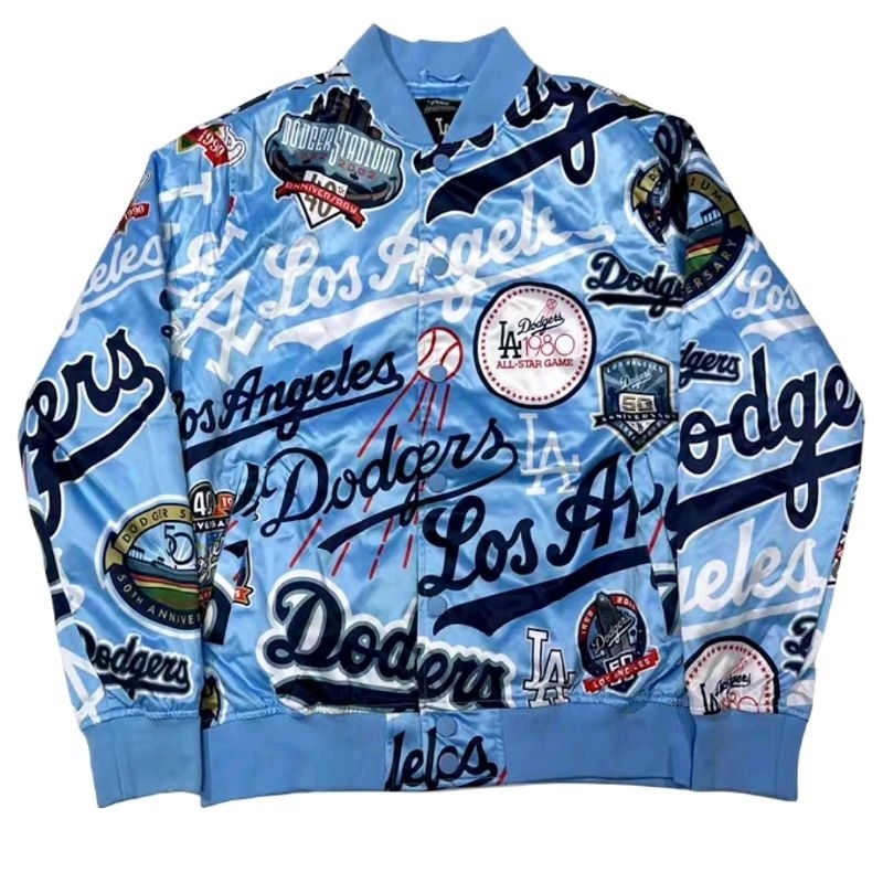 Dodgers LA 道奇隊 棒球外套 夾克 嘻哈 饒舌 大尺碼 2XL~3XL