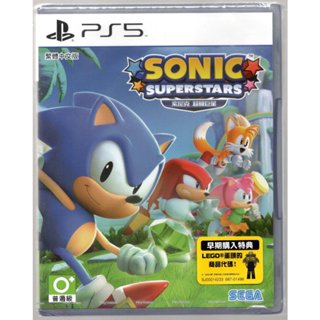 {瓜瓜皮}全新PS5 中文版 臺灣公司貨 音速小子 索尼克 超級巨星 附特點(遊戲都有回收)