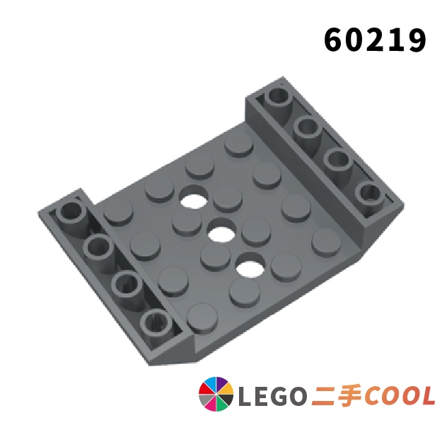 【COOLPON】正版樂高 LEGO【二手】45度底盤 Inverted 6x4 反斜磚 60219 4549999