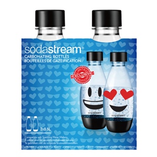 Soda Stream 水滴寶特瓶 500ML 2入 (Emoji) 【家樂福】