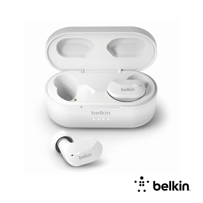 (含運)(請先私訊)全新 Belkin SoundForm Rise - 真無線藍芽耳機附無線充電盒
