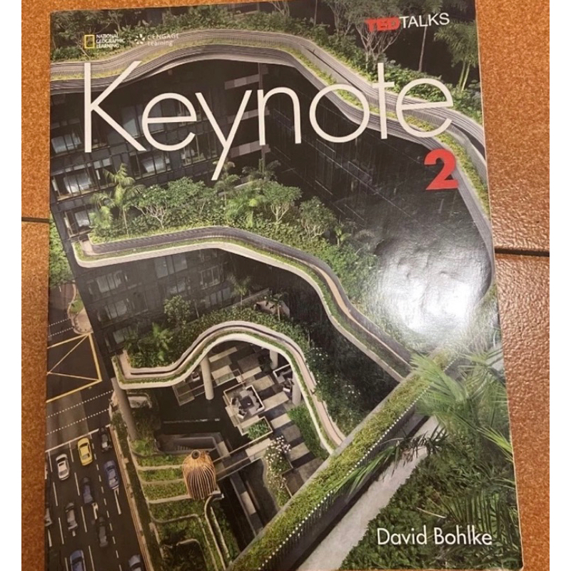 Keynote2 keynote kenote 2 大學用書 英文課本 Ted talks Keynote