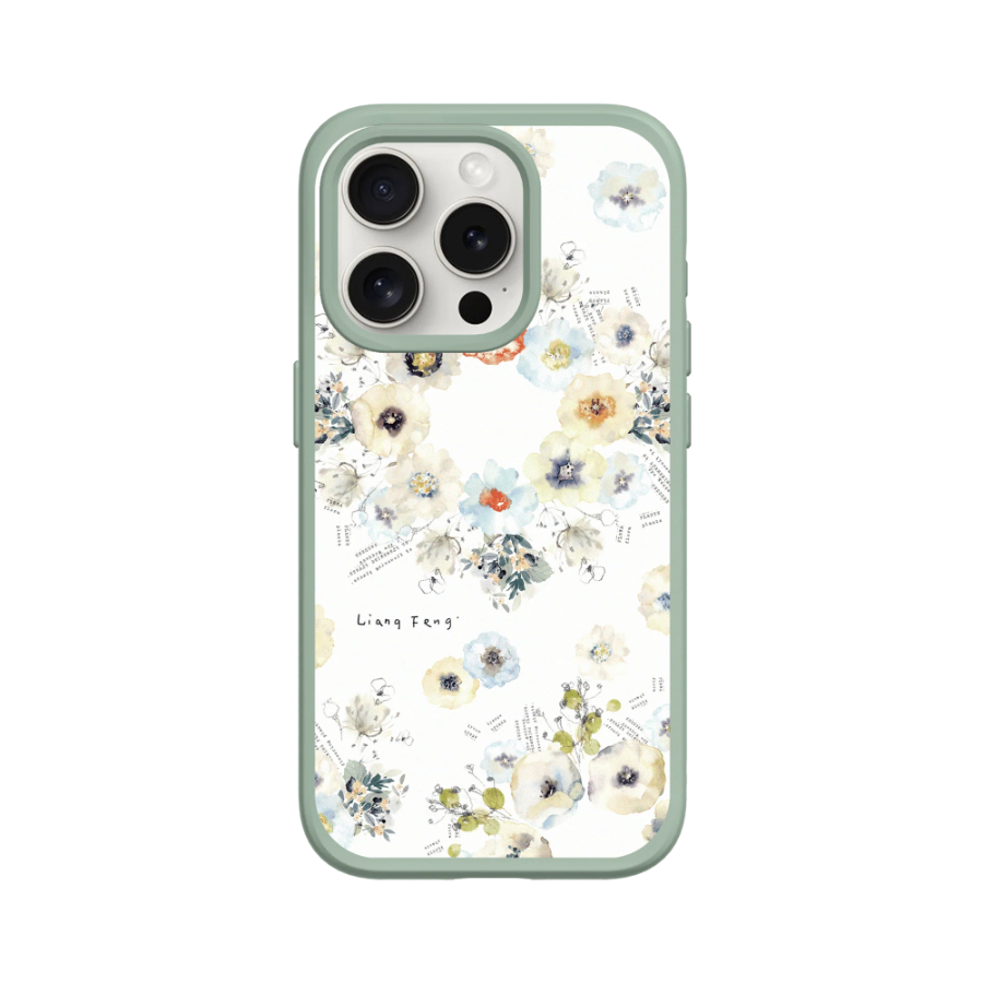 犀牛盾 適用iPhone SolidSuit(MagSafe兼容)超強磁吸手機殼∣涼丰系列/窯花