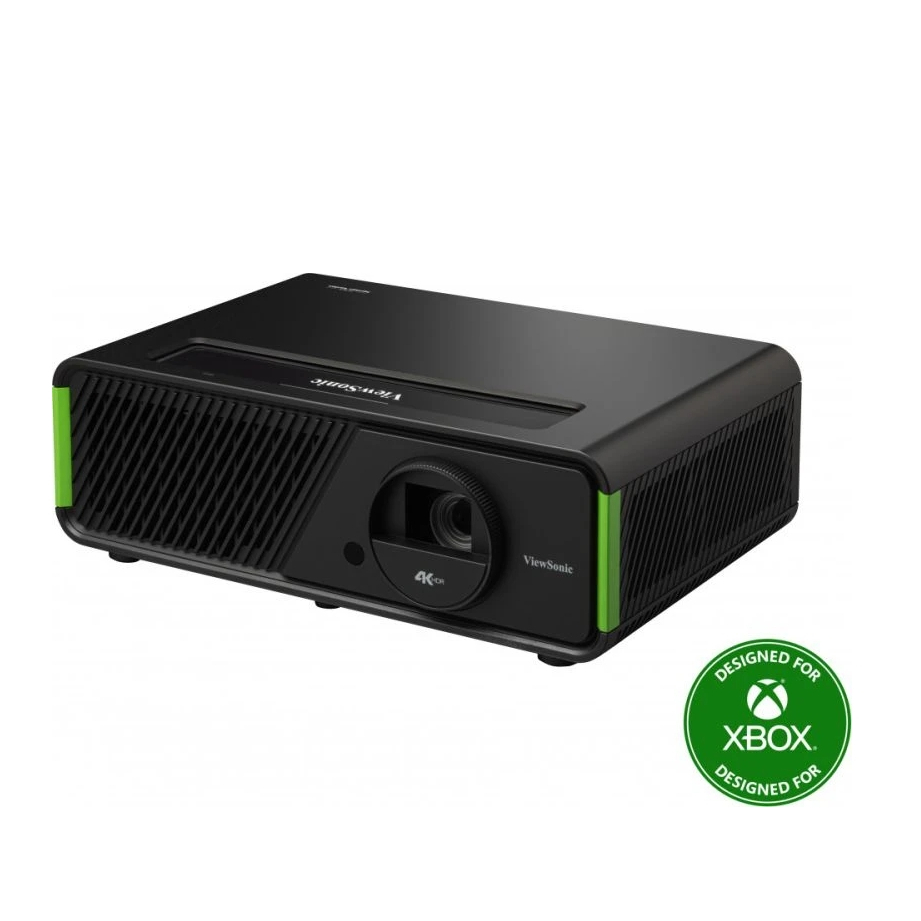 ViewSonic X1-4K  全球首款專為 Xbox 設計 超低延遲 LED 無線投影機