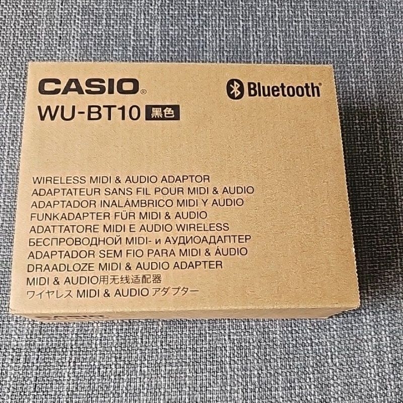 CASIO WU-BT10 無線 MIDI 和音訊轉接器