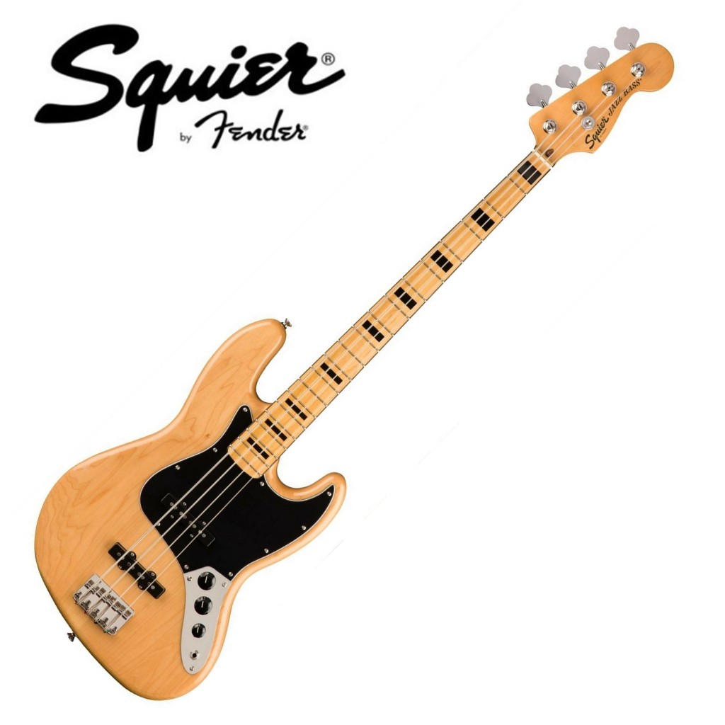 名冠樂器 Squier Classic Vibe 70's Jazz Bass Natural 四弦 貝斯 原木色