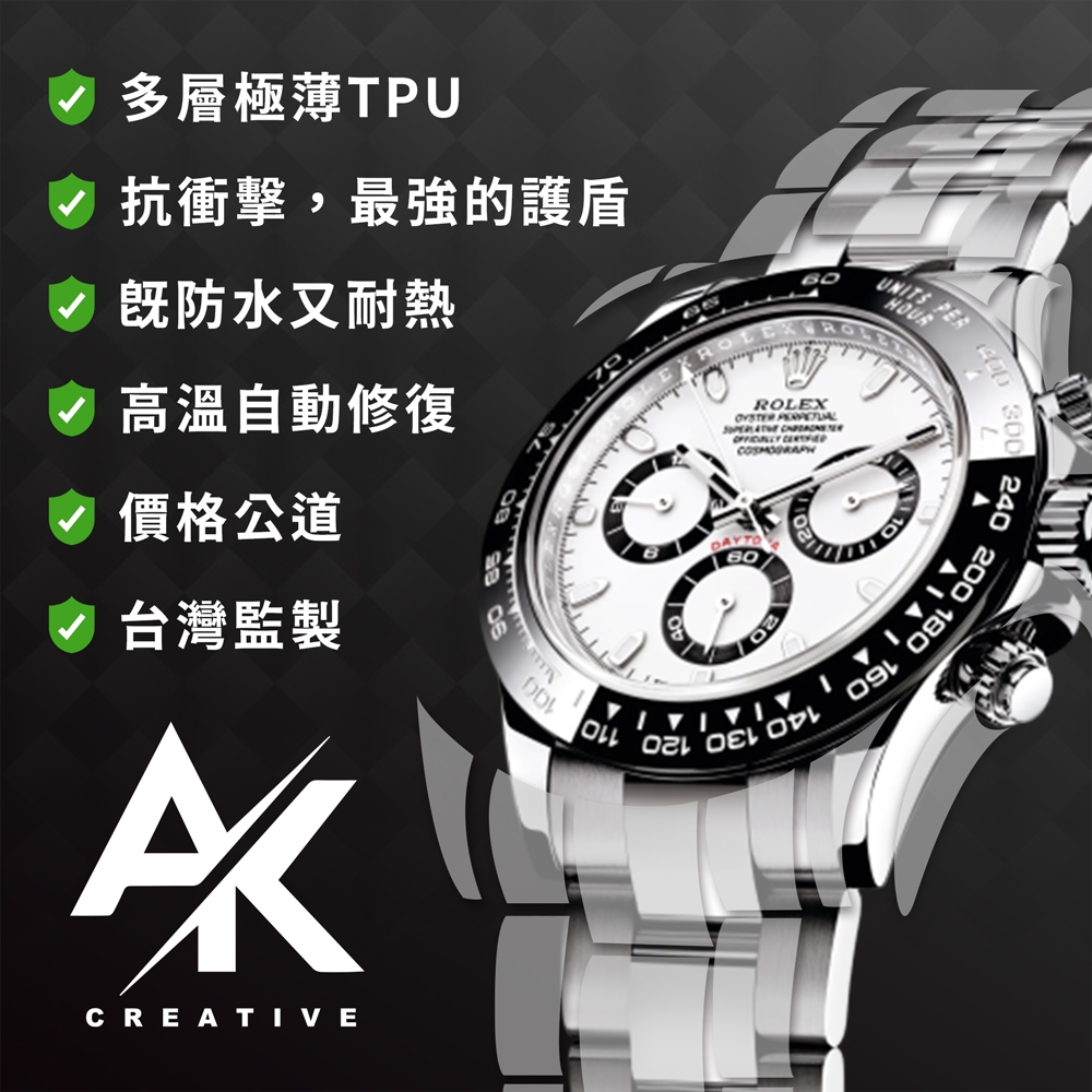 手錶保護膜 頂級TPU貼膜 OMEGA 海馬300米210.22.42.20.01.003 保護膜 非RX8