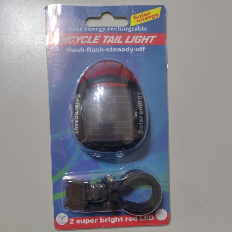 Bicycle Tail light 腳踏車 太陽能尾燈