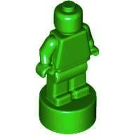 【樂高大補帖】LEGO 樂高 綠色 雕像 銅像 石像【53017/90398/10306/40533】