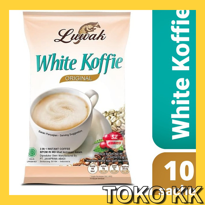 KOPI LUWAK WHITE COFFEE KOPI LUWAK KOPI 10 SACHET KFD16 #30