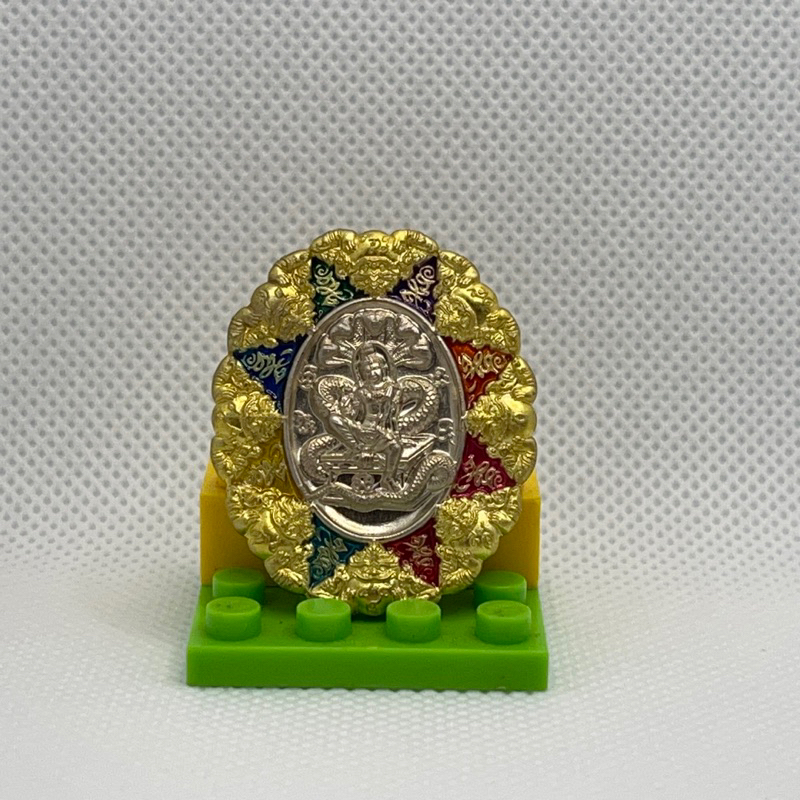 泰國 聖物 佛牌 阿贊初 巴蒂航那朗 含原廟盒 加贈鍍銀滿鑽殼