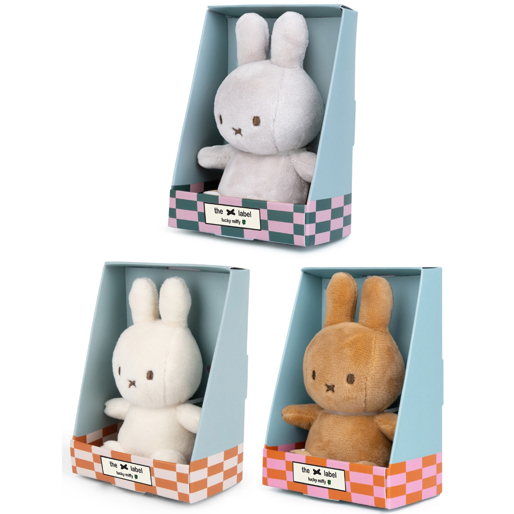【荷蘭BON TON TOYS】Lucky Miffy 米菲兔幸運盒裝填充玩偶10cm《WUZ屋子-台北》米菲兔 玩偶