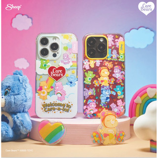 (I16上新）CareBears 小熊 IPhone /Samsung 手機殼+氣墊手機支架