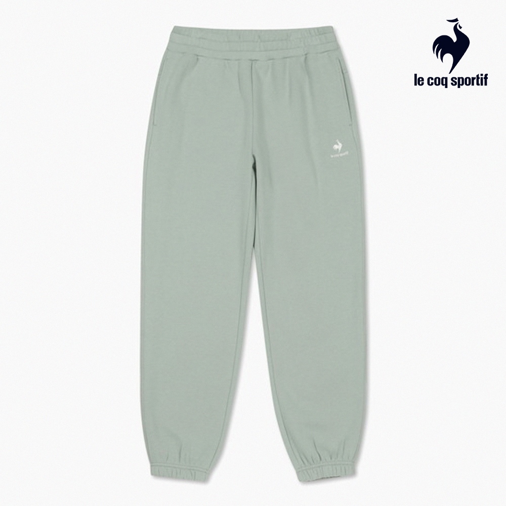 【LE COQ SPORTIF 法國公雞】韓風潮流百搭長褲-男女款-綠色-LKQ83271