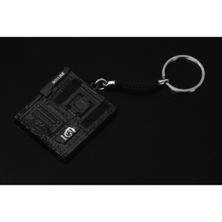MSI 微星 X99A GODLIKE GAMING CARBON 主機板造型紀念 信仰金屬鑰匙圈