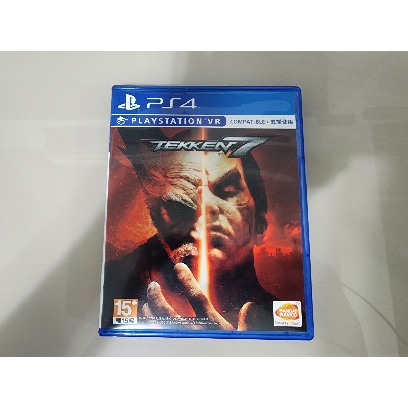 PS4 鐵拳7  繁體中文版  實體光碟 二手