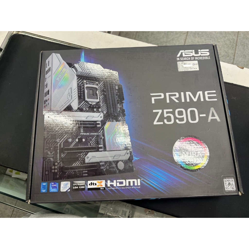 全新未拆  ASUS 華碩 PRIME Z590-A 主機板 高雄面交