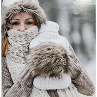 德國fashy 時髦暖手針織2L 冷/熱水袋/保暖袋