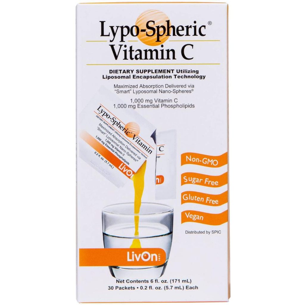 Lypo-Spheric 維生素 C 凝膠 30 包（日文版）