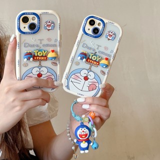 卡通哆啦A夢 藍胖子 手機殼 iPhone 7 8 plus xs xr i11 12 13 14 15 pro max