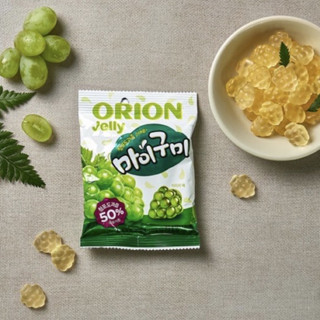 韓國直送🇰🇷ORION 好麗友 My Gummy 水果造型軟糖 綠葡萄口味