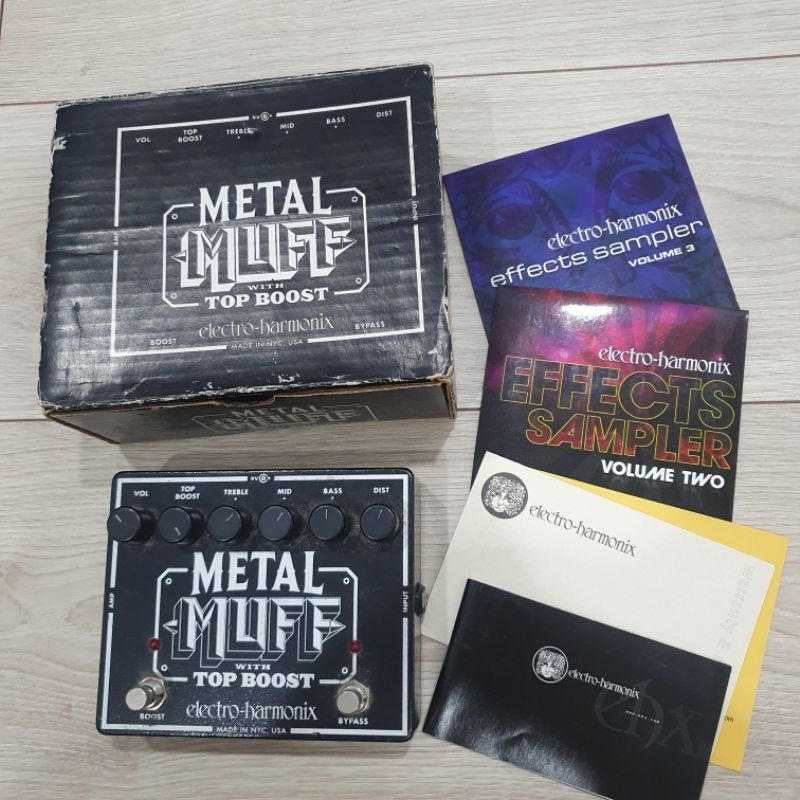 Electro Harmonix Metal Muff with Top Boost 電吉他 破音 效果器 [破音]