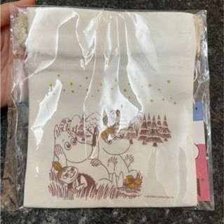 Moomin 嚕嚕米帆布束口袋