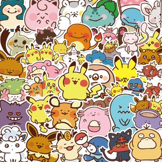寶可夢_防水貼紙38張 Stickers 貼紙包 行李箱貼紙 冰箱貼紙 可愛 神奇寶貝 皮卡丘
