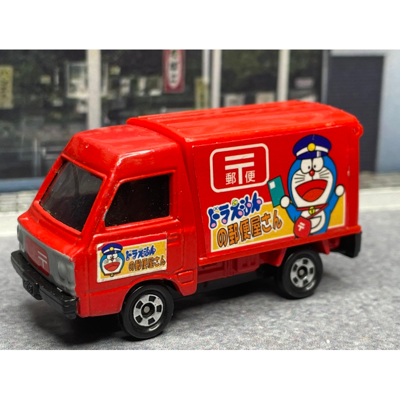 Tomica 31 Subaru sambar 郵便車 配送車 物流車 多美 哆啦a夢 盒組