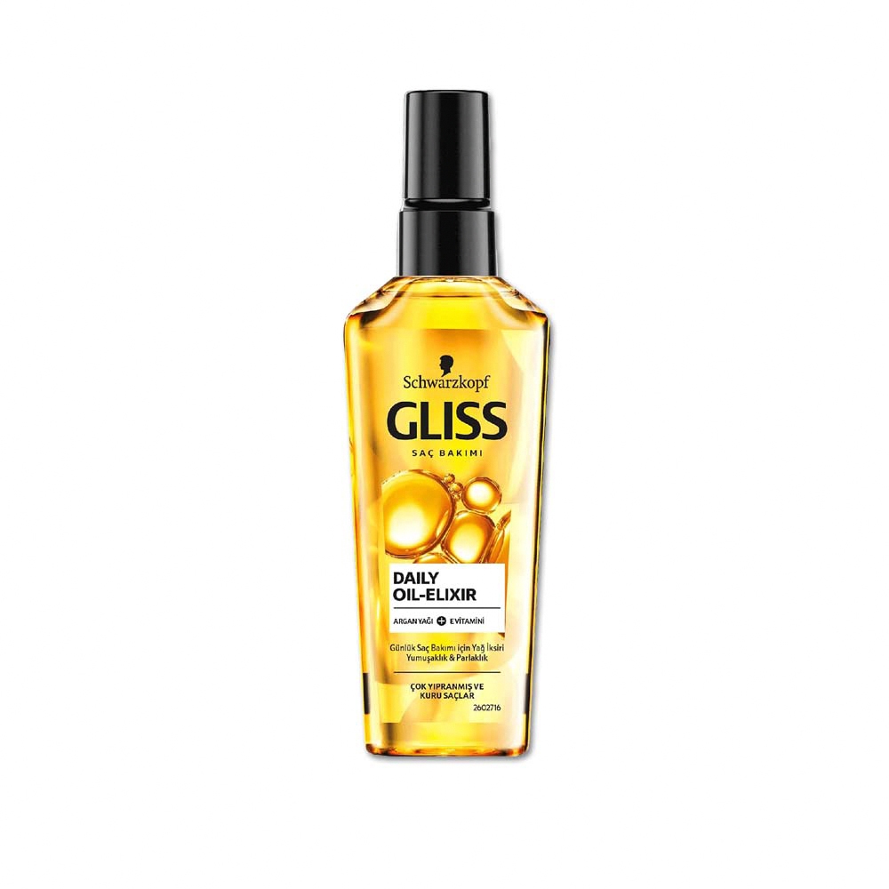 德國 施華蔻 GLISS 護髮油 75ml 沙龍級 Schwarzkopf 美髮保養 護髮 髮膜 免沖洗 潤髮乳 精華油