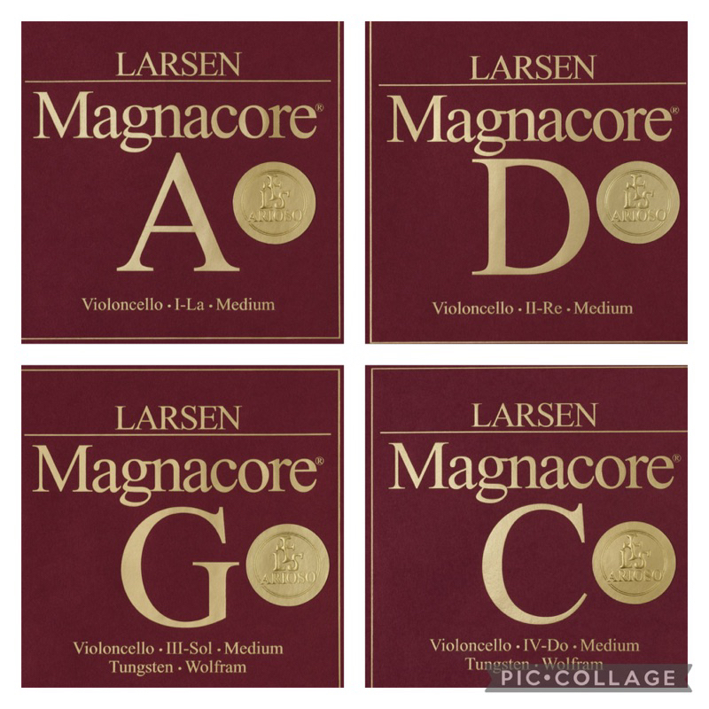 [首席提琴] 頂級丹麥 Larsen Magnacor  Arioso 大提琴弦 優惠價只要9880元 限量5組