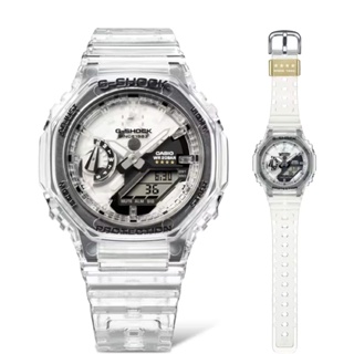 CASIO 卡西歐 G-SHOCK 40週年限定 透視雙顯錶 GMA-S2140RX-7A