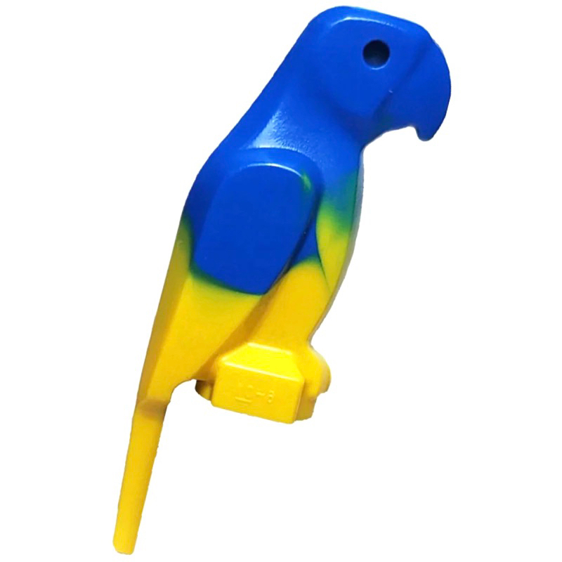 LEGO 樂高 21322 梭魚灣 動物 鸚鵡 藍色 大理石紋(黃/綠) 27063pb01