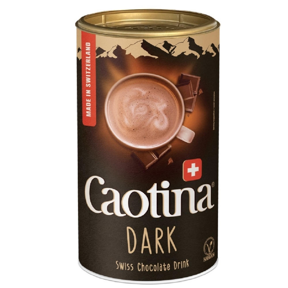特價2罐$698 可提娜Caotina頂級瑞士黑巧克力粉500g 有效日期2025/2/15