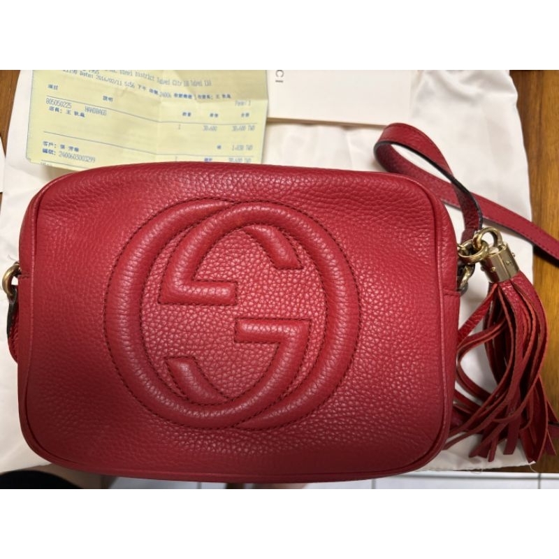 Gucci 古馳 soho disco bag 流蘇包