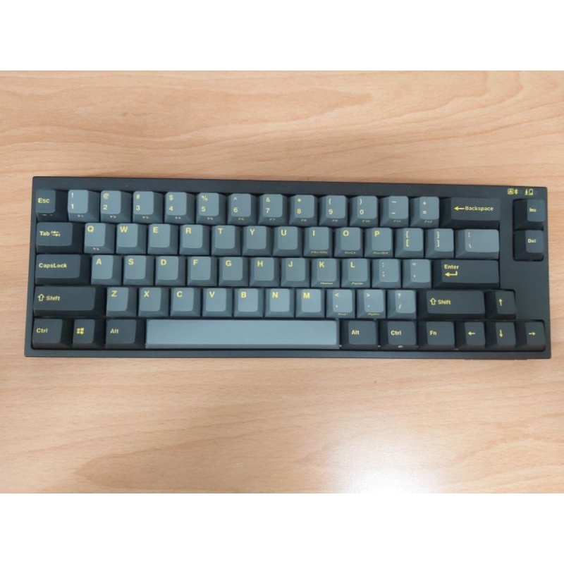 Leopold FC660MBT PD藍牙雙模機械式鍵盤 石墨金(黃字) 英文 紅軸 二手近全新