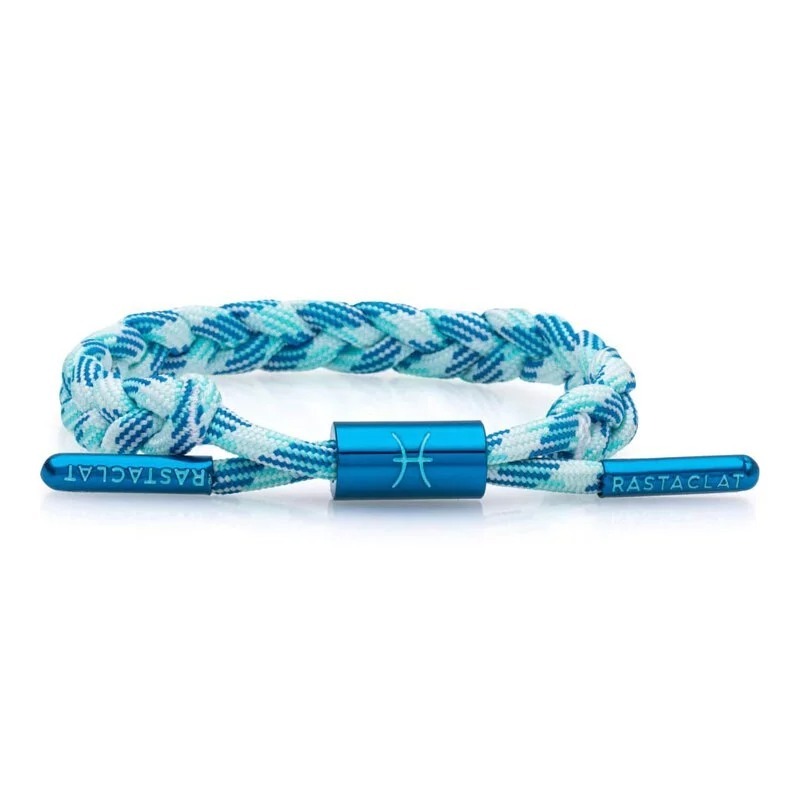 Rastaclat | 雙魚座女孩特別款編織手環 Pisces 藍