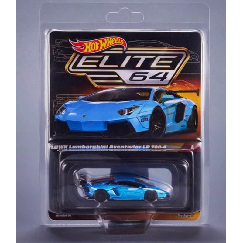 風火輪 Hot Wheels ELITE 64 藍寶堅尼 LBWK LAMBORGHINI LP 700-4 超跑