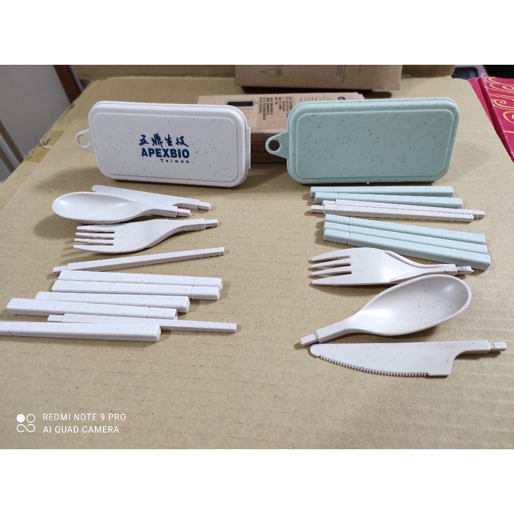 (台北雜貨店) 可拆式環保餐具 (匙＋叉＋刀＋筷) 擇一