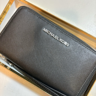 MK Michael kors 黑色長夾 錢包