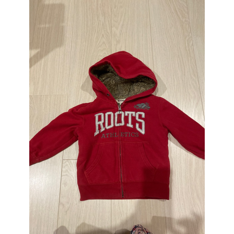 roots 正版 裡面刷毛 兒童 外套